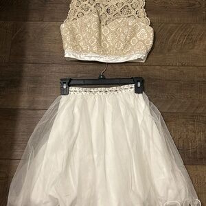 Sequin Hearts 2 piece dress